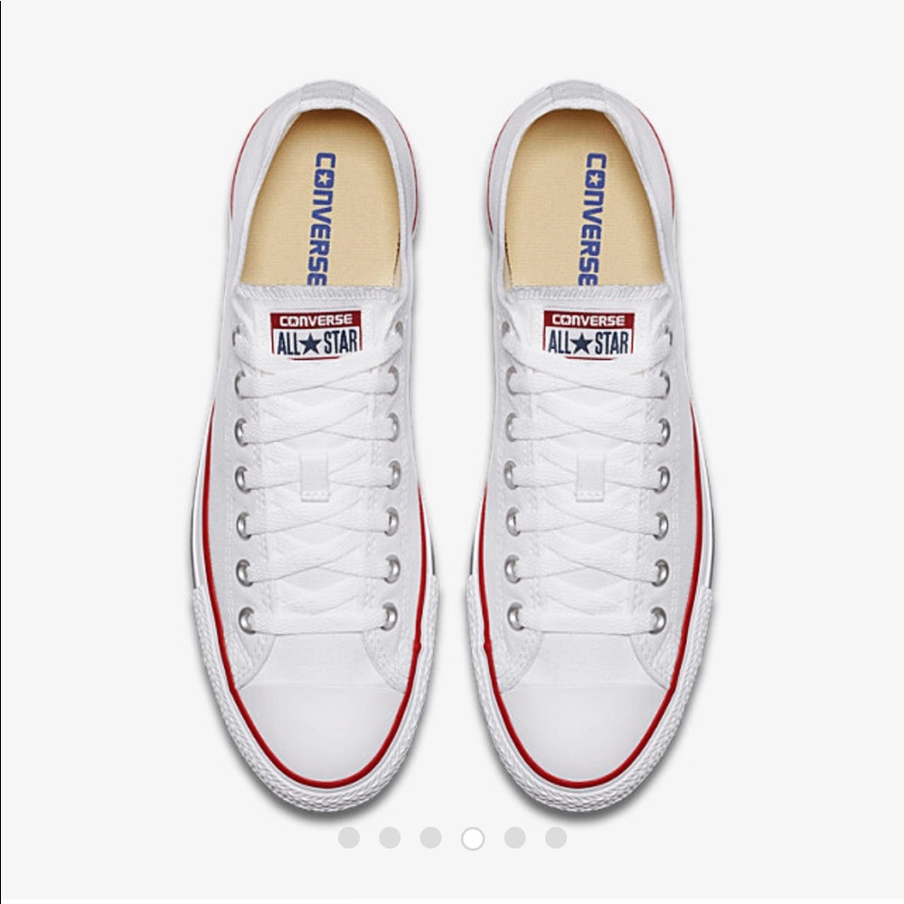 Low Top White Converse